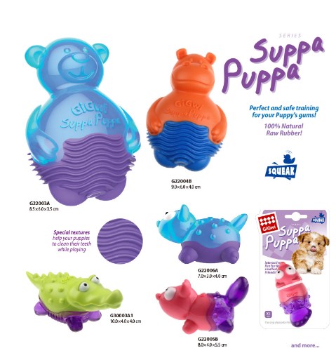 Puppy Fun Chewy Noise Toys